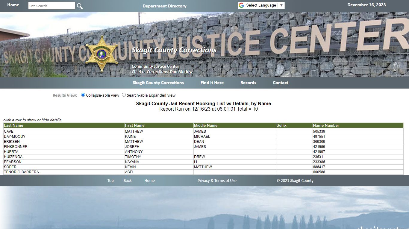 Skagit County Corrections
